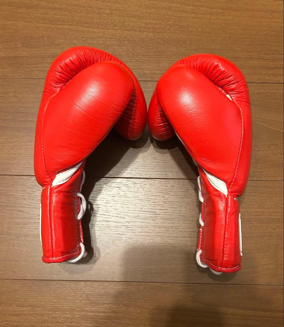【極美品】winning　8oz　グローブ　レッド　正規品　MS-200
