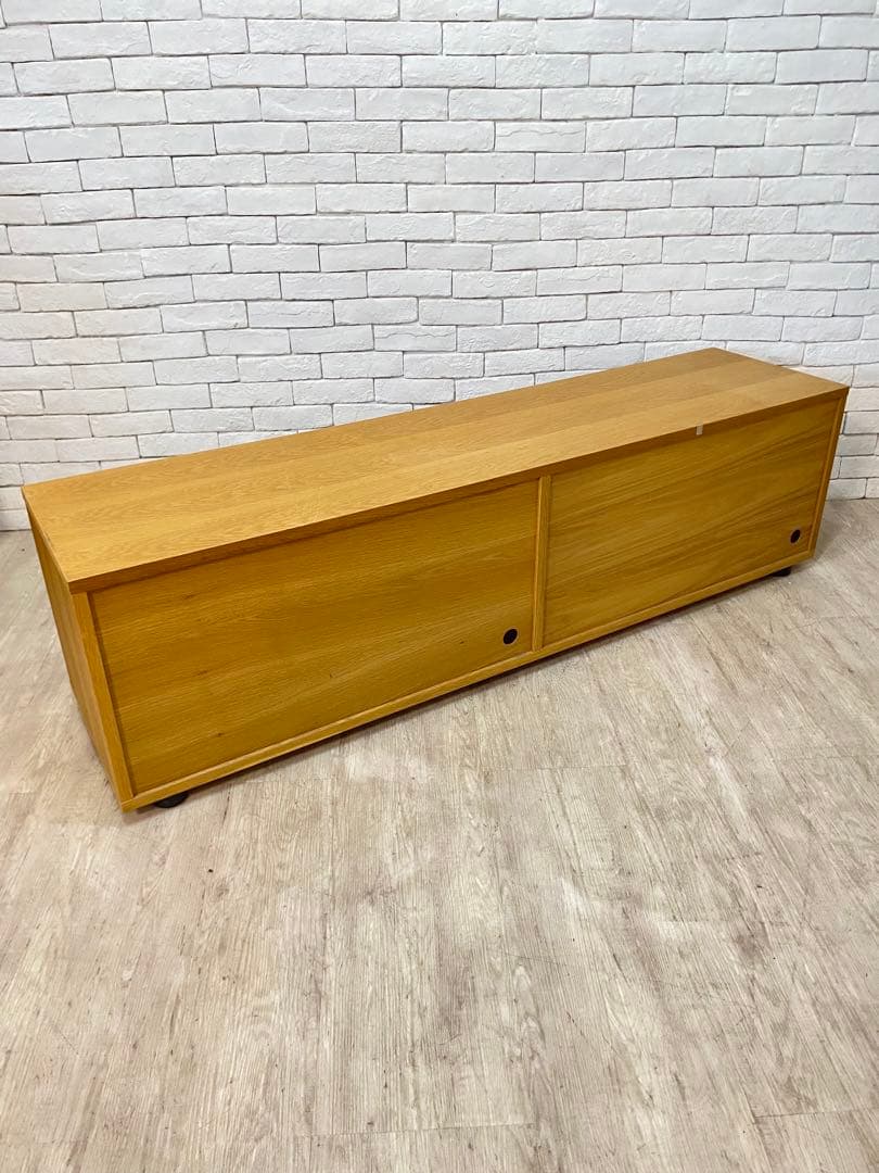 ②【東京都内23区配送無料】無印良品　テレビ台 テレビボード　リビング　陳列　棚