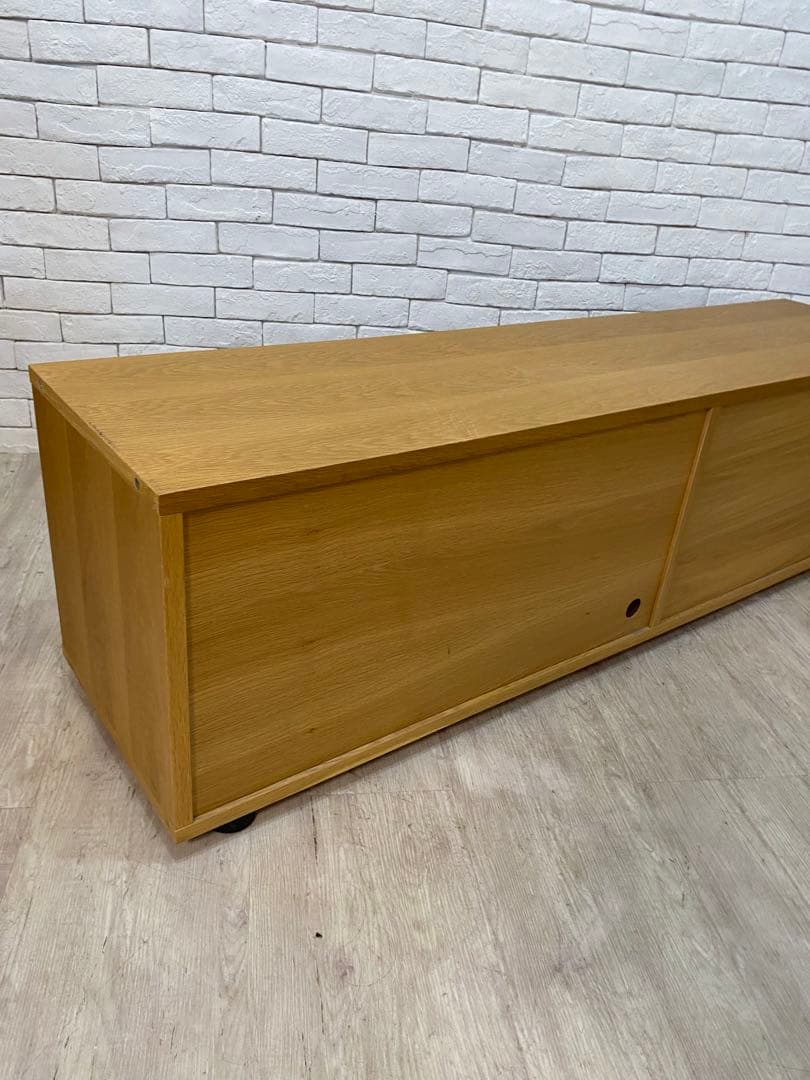 ②【東京都内23区配送無料】無印良品　テレビ台 テレビボード　リビング　陳列　棚