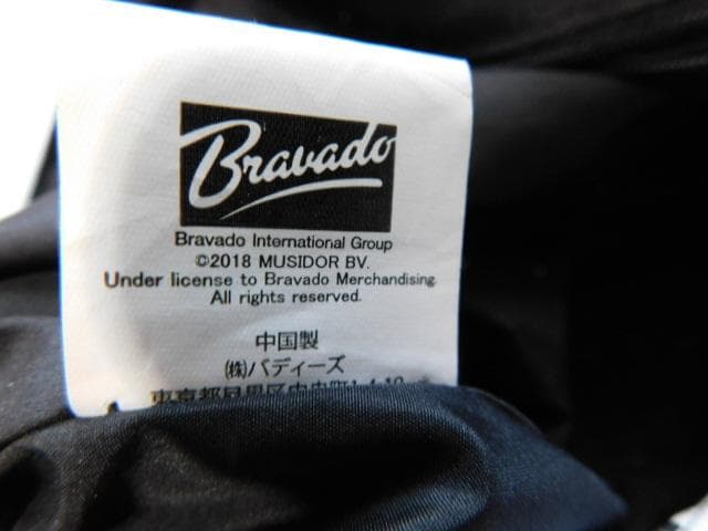 未使用　ローリングストーンズ　ボストンタイプバッグ　黒系