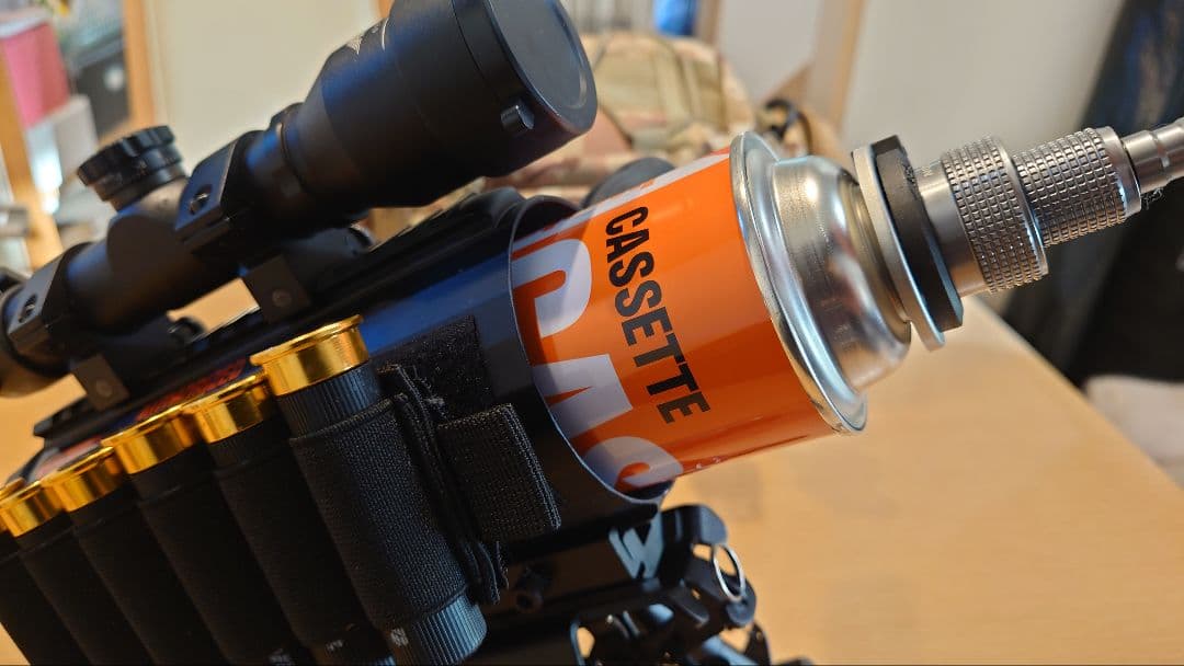 ミリタリーCB缶ホルダー （収納バッグ、パーツ全部付き）