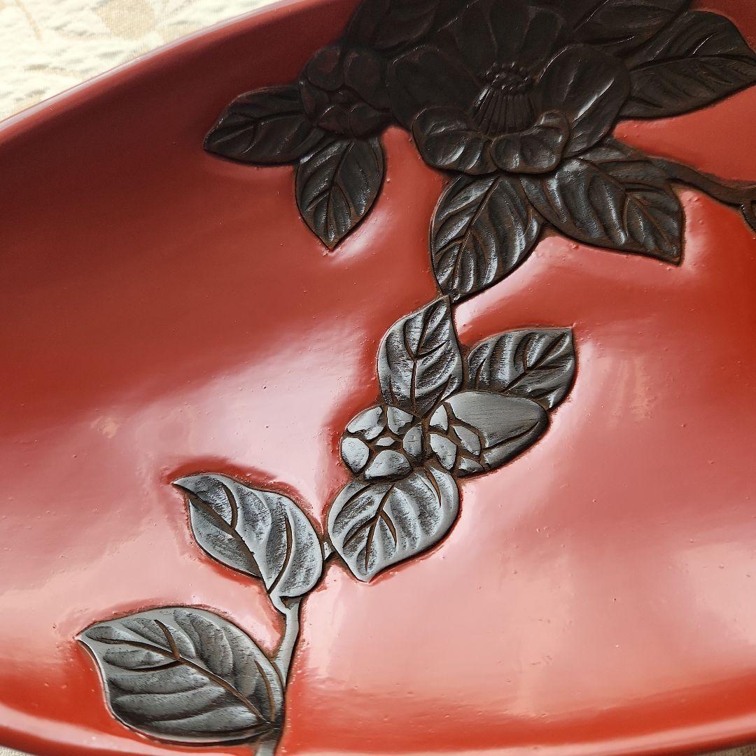 川添日記　漆塗り器