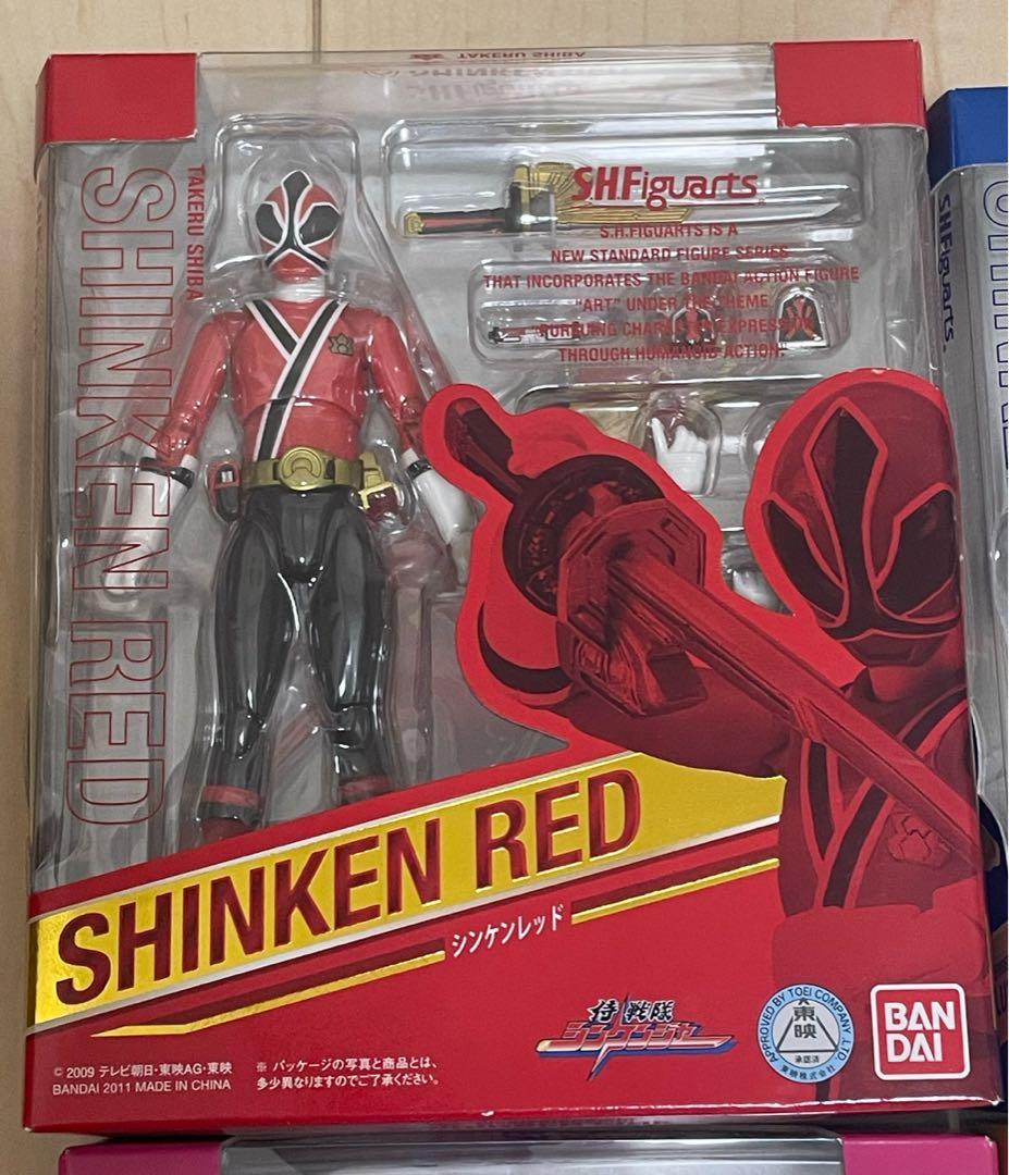 【未開封】S.H.Figuarts 侍戦隊シンケンジャー 9体セット アーツ