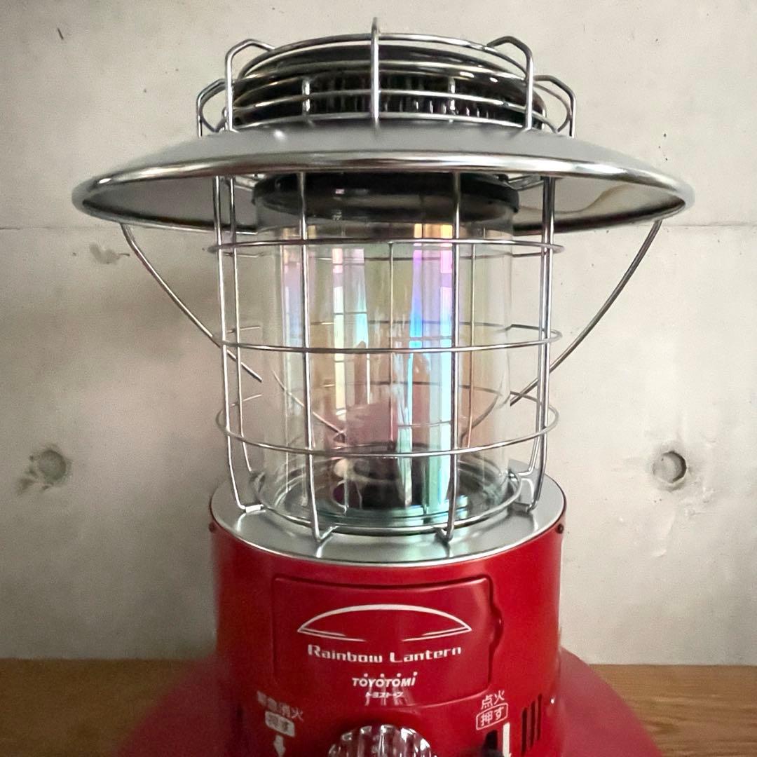 トヨトミ　レインボーストーブ　レッド