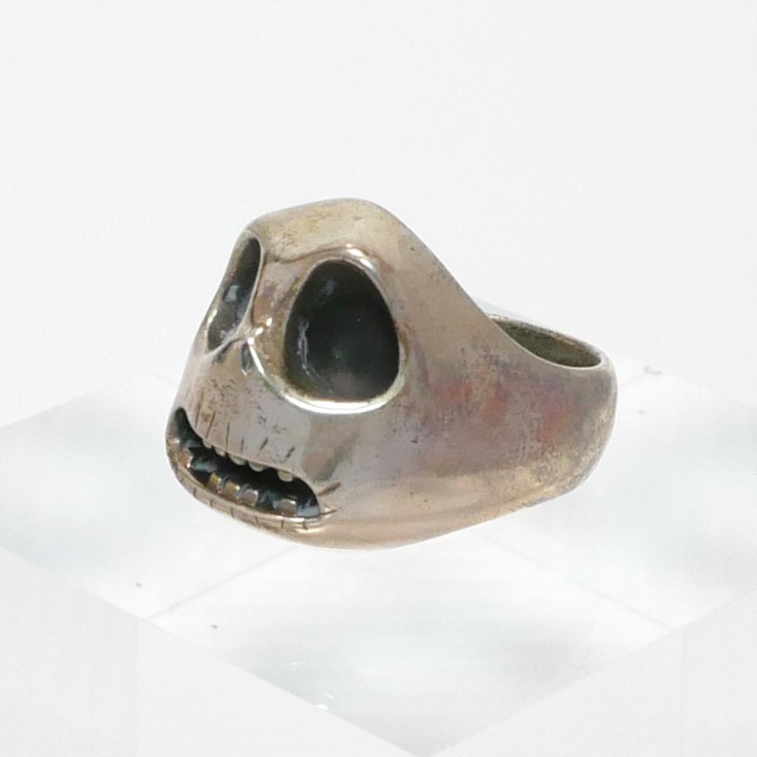 「ナイトメア・ビフォア・クリスマス」ＪＡＰ工房製シルバーリング　Troubled