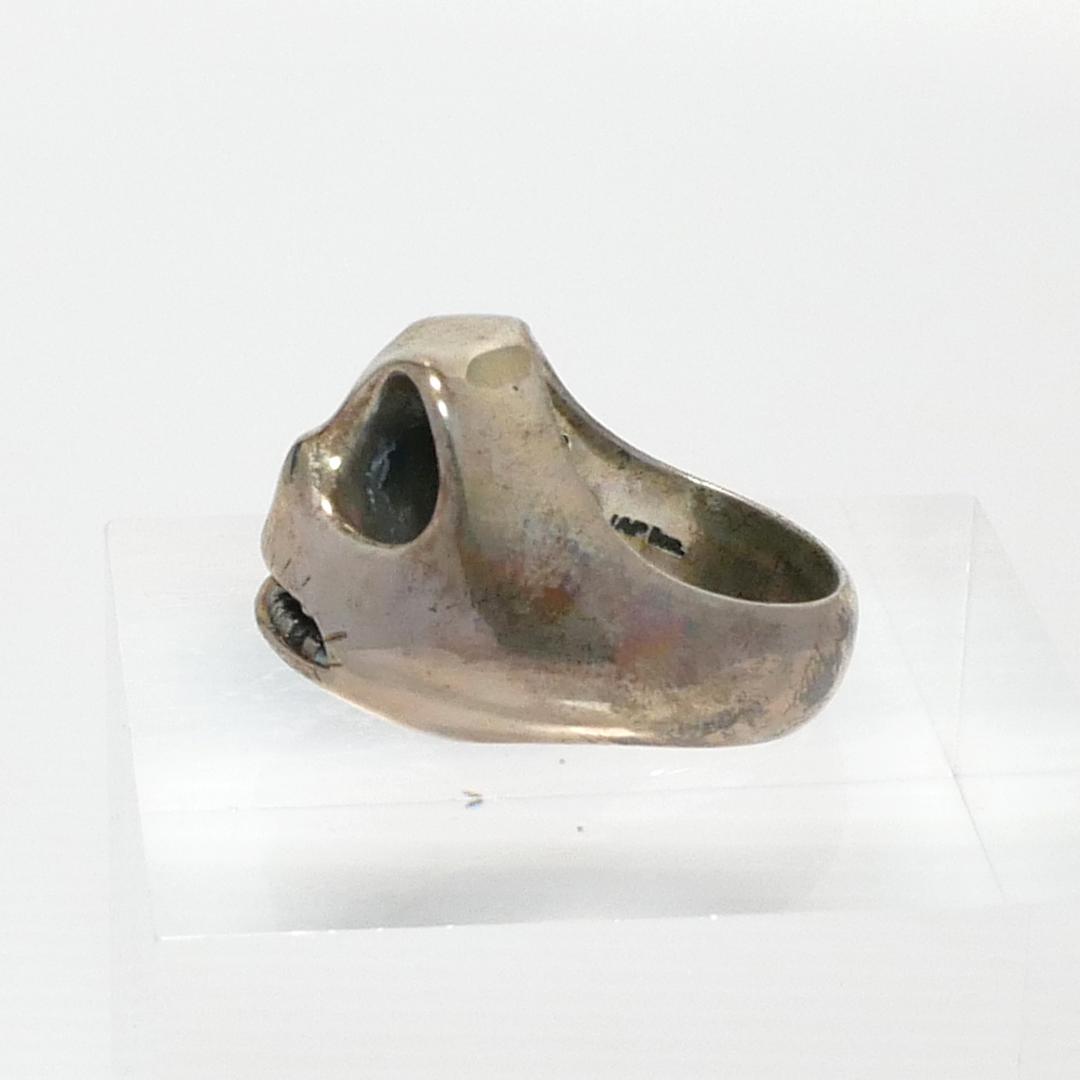 「ナイトメア・ビフォア・クリスマス」ＪＡＰ工房製シルバーリング　Troubled