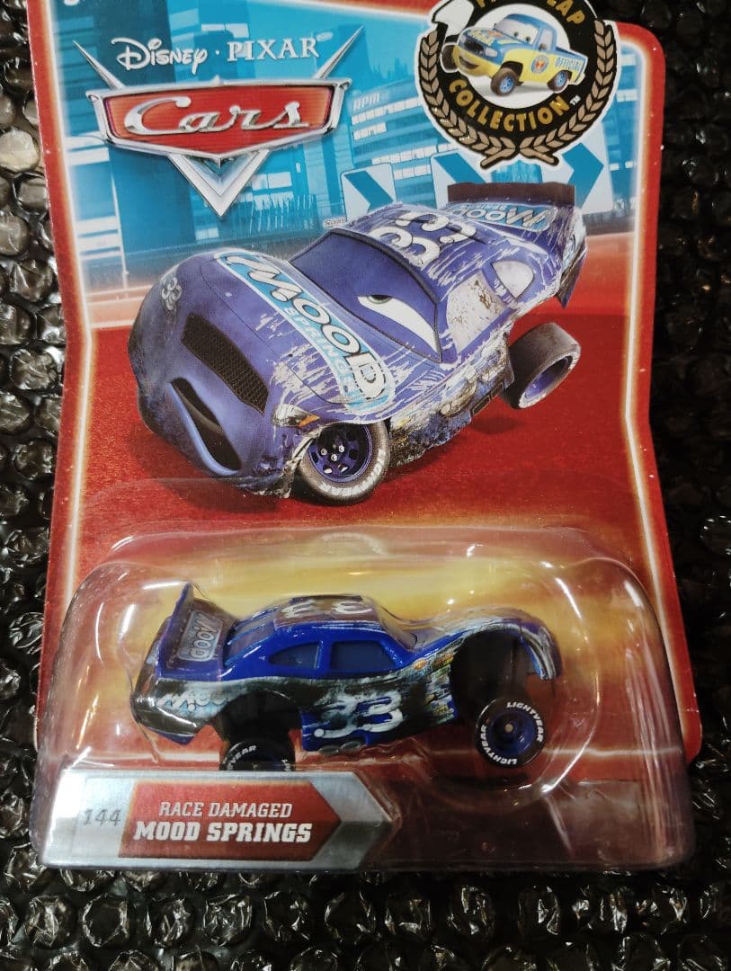 ディズニー　カーズ　マテル　RACE DAMAGED MOOD SPRINGS