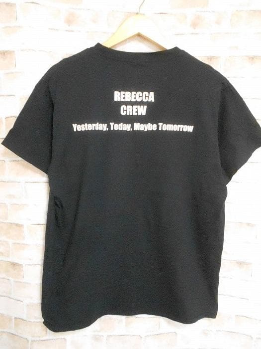 REBECCA レベッカ 2015 横浜アリーナ スタッフクルー Ｔシャツ