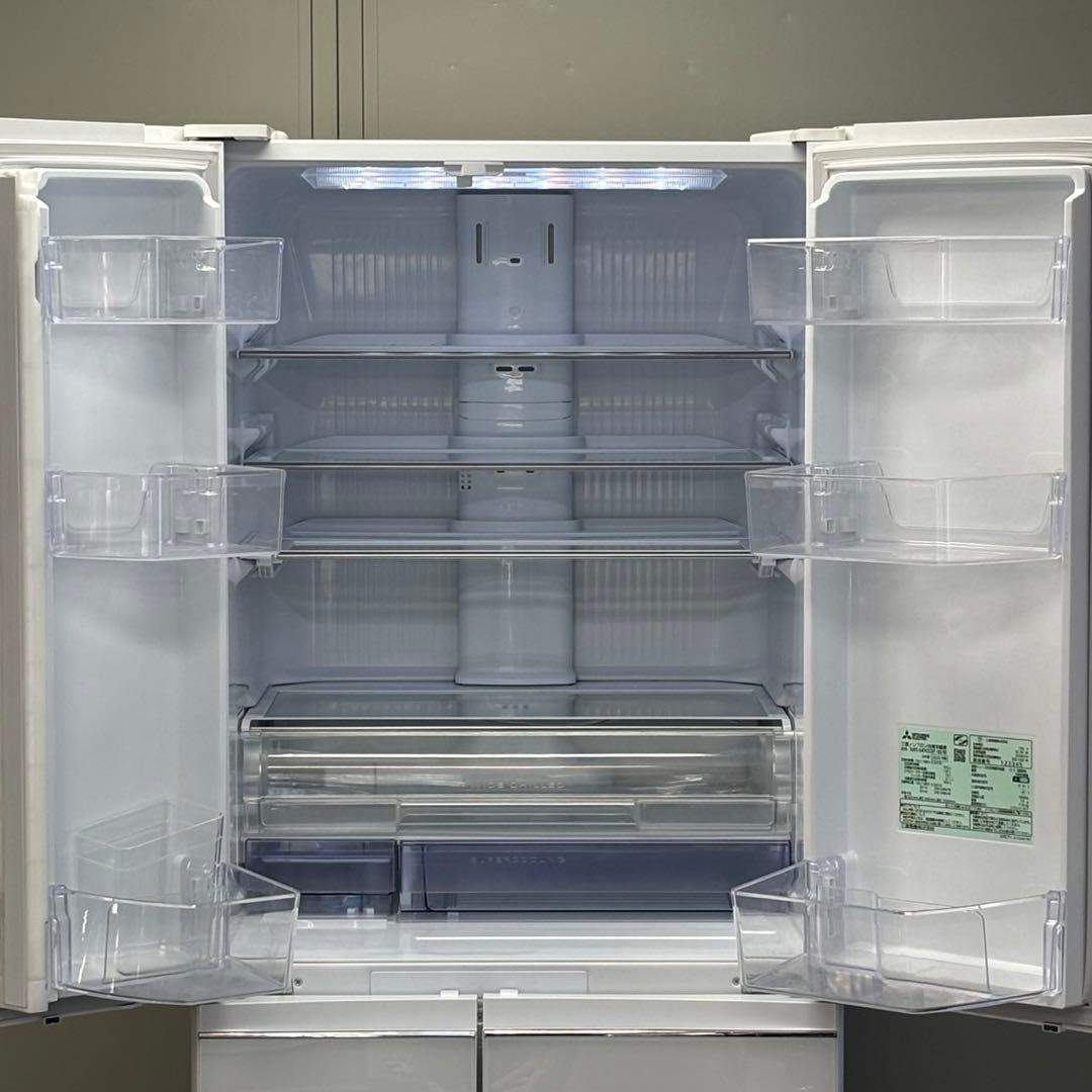 ＊送料込！設置対応◎2020三菱503L MR-MX50F-W 6枚ドア冷蔵庫