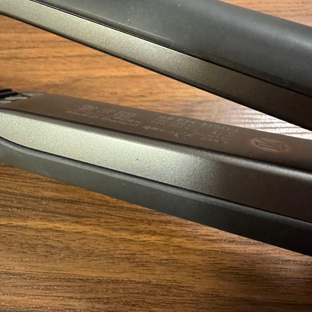 Panasonic nanocare ストレートアイロン ナノケア ブラック