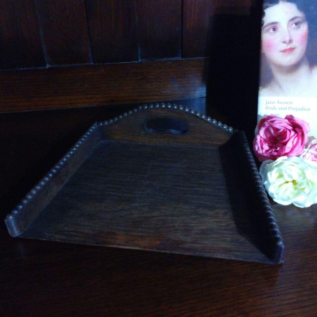 イギリスアンティーク ちりとり ダストパン 木製1920年代 インテリア雑貨