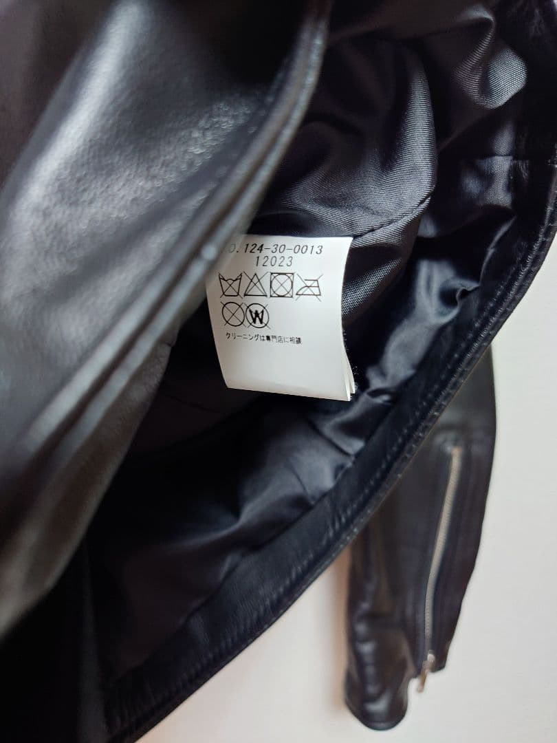 G*E様 SHIPS　JET BLUE　Outlast　 レザージャケット