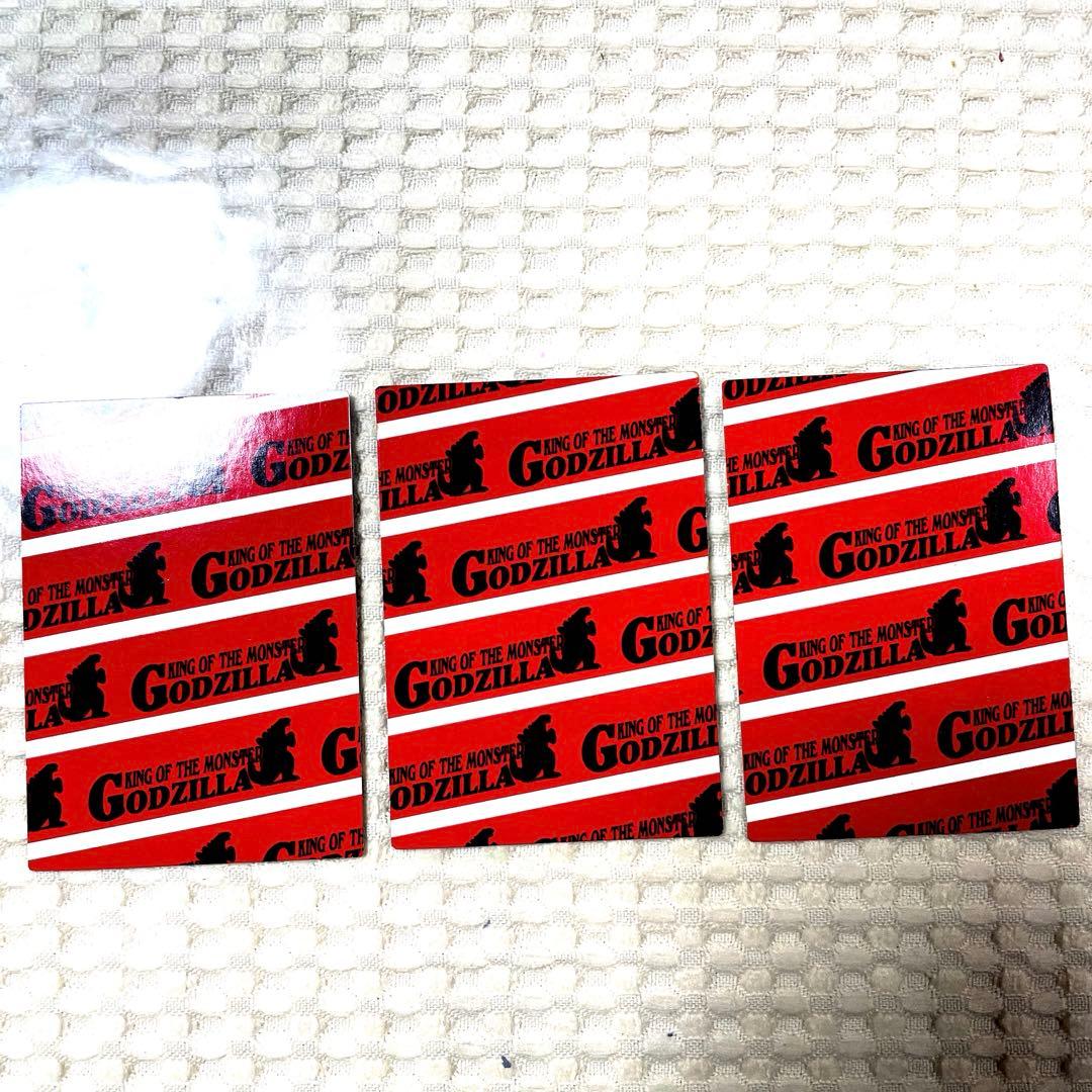 ゴジラ・スペースゴジラ・デストロイア　3D ホロカード (3枚セット)