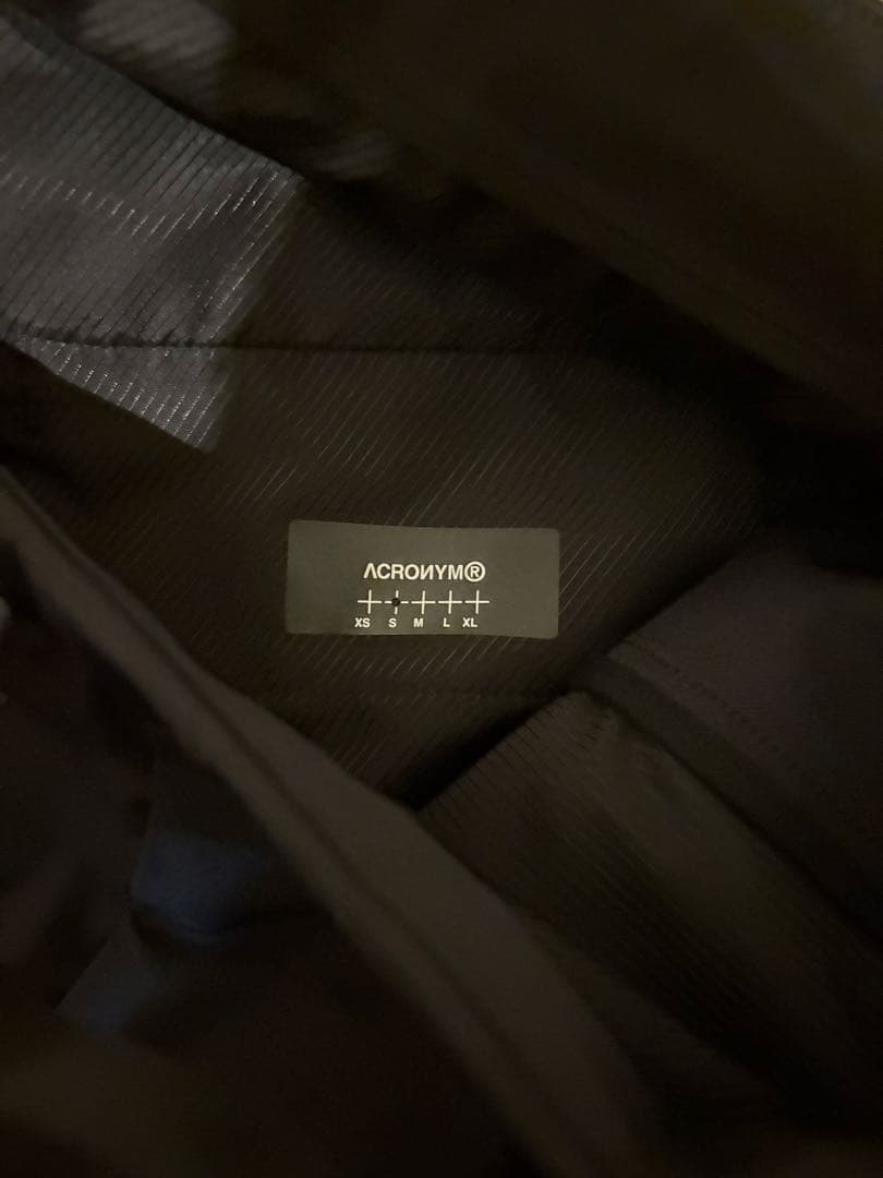 最安値 Acronym P58-DS black size S