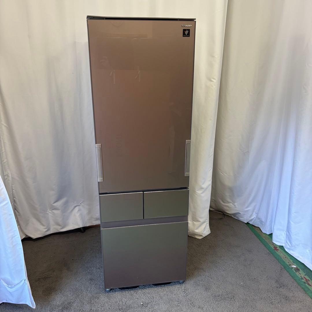 69⭕️冷蔵庫　SHARP　大型　400-500ℓ　両開き　安い　設置無料