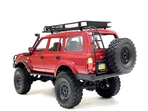 WPL C54-1 1/16 ランドクルーザーラジコン 赤 技術基準適合証明済