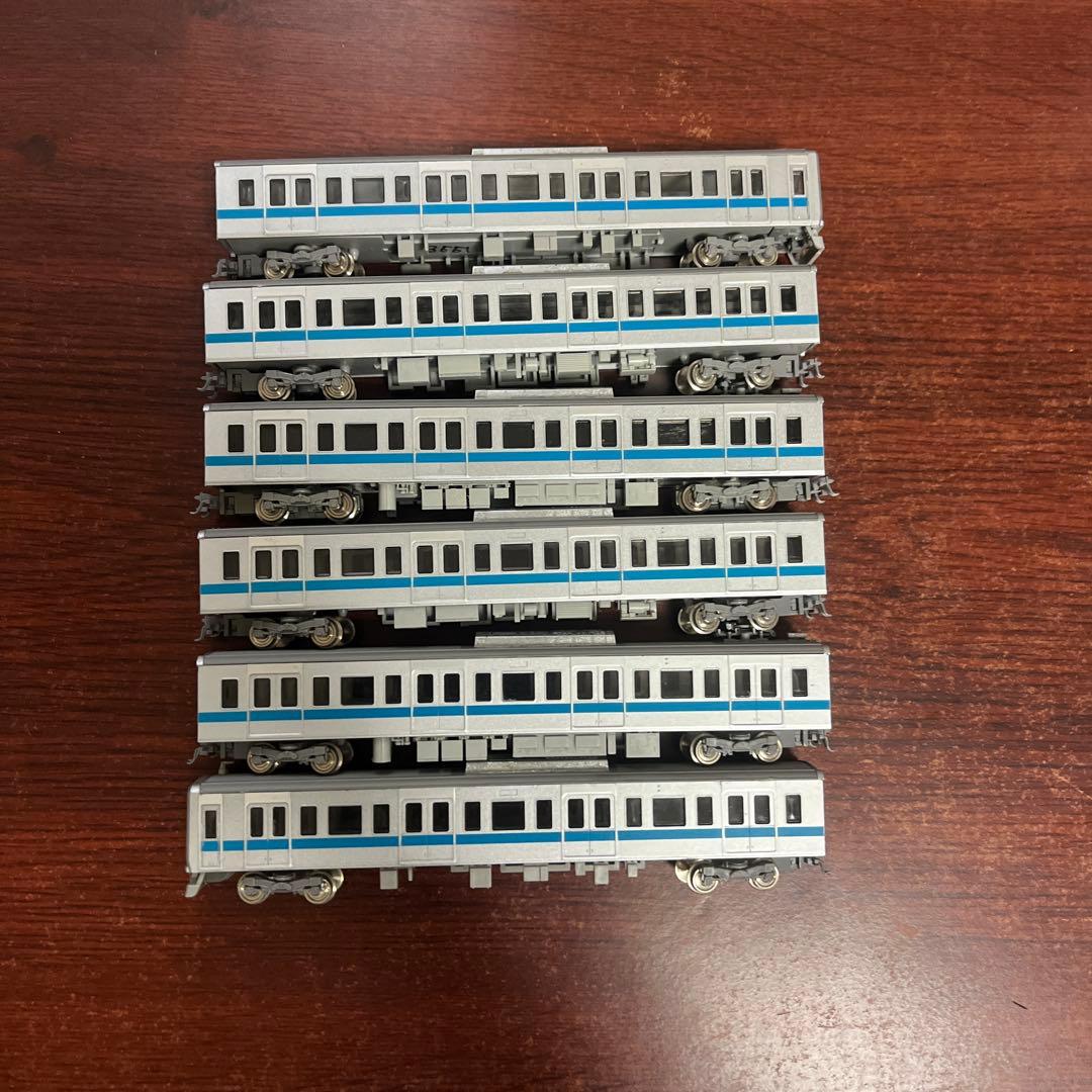 【訳あり品】 小田急3000形1次車ワイドドア編成6両セット 未使用インレタ付き