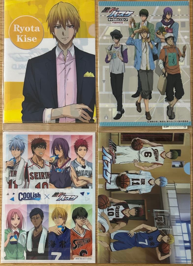 黒子のバスケ 黒バス 黄瀬涼太 クリアファイル　まとめ売り　52枚