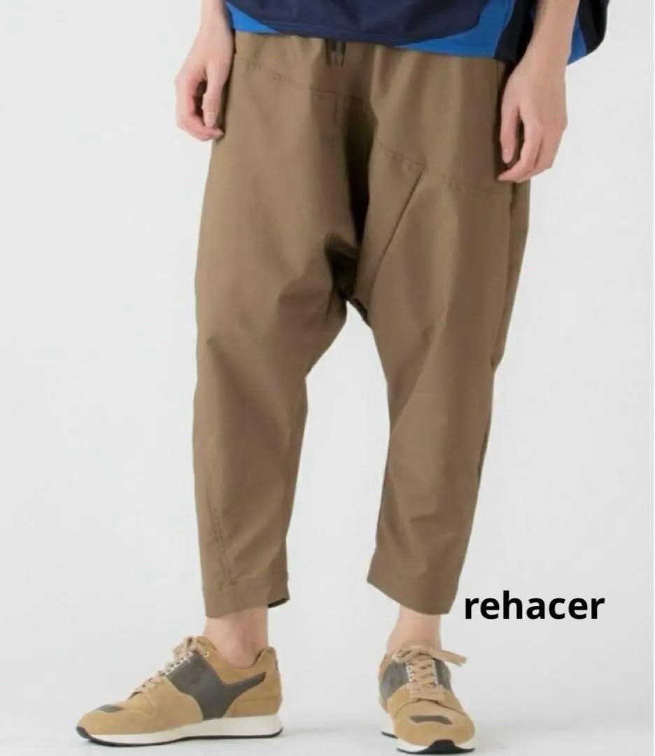 rehacer レアセル サルエルパンツ ベージュ
