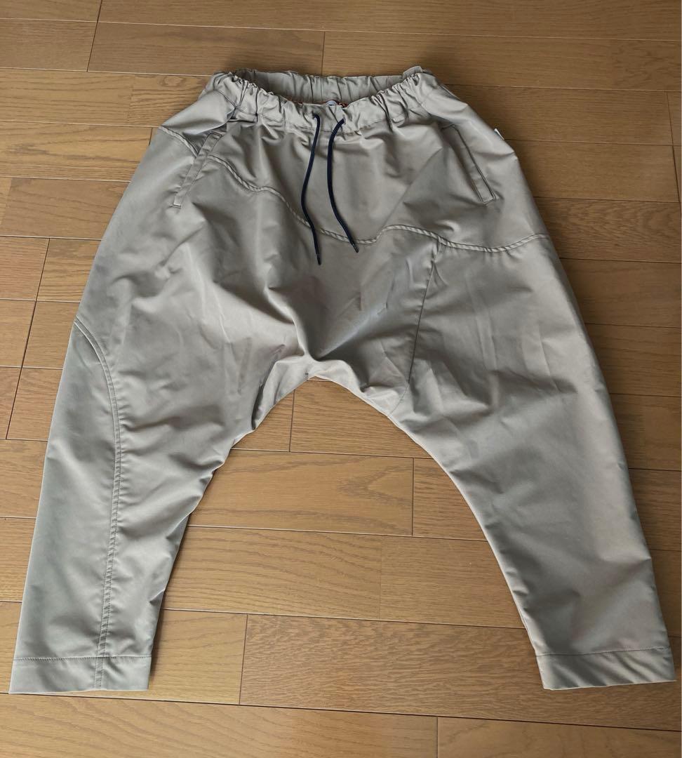 rehacer レアセル サルエルパンツ ベージュ