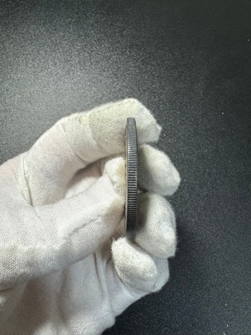 貿易銀　一圓銀貨　明治十年　古銭　 詳細な画像は最後にあります　銀900