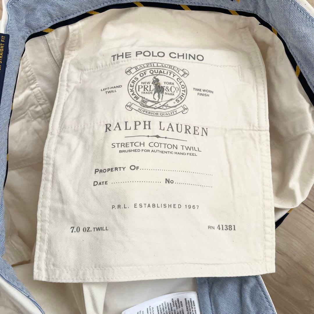 新品 タグ付き 未使用品 POLO RALPH LAUREN 5ポケットチノ