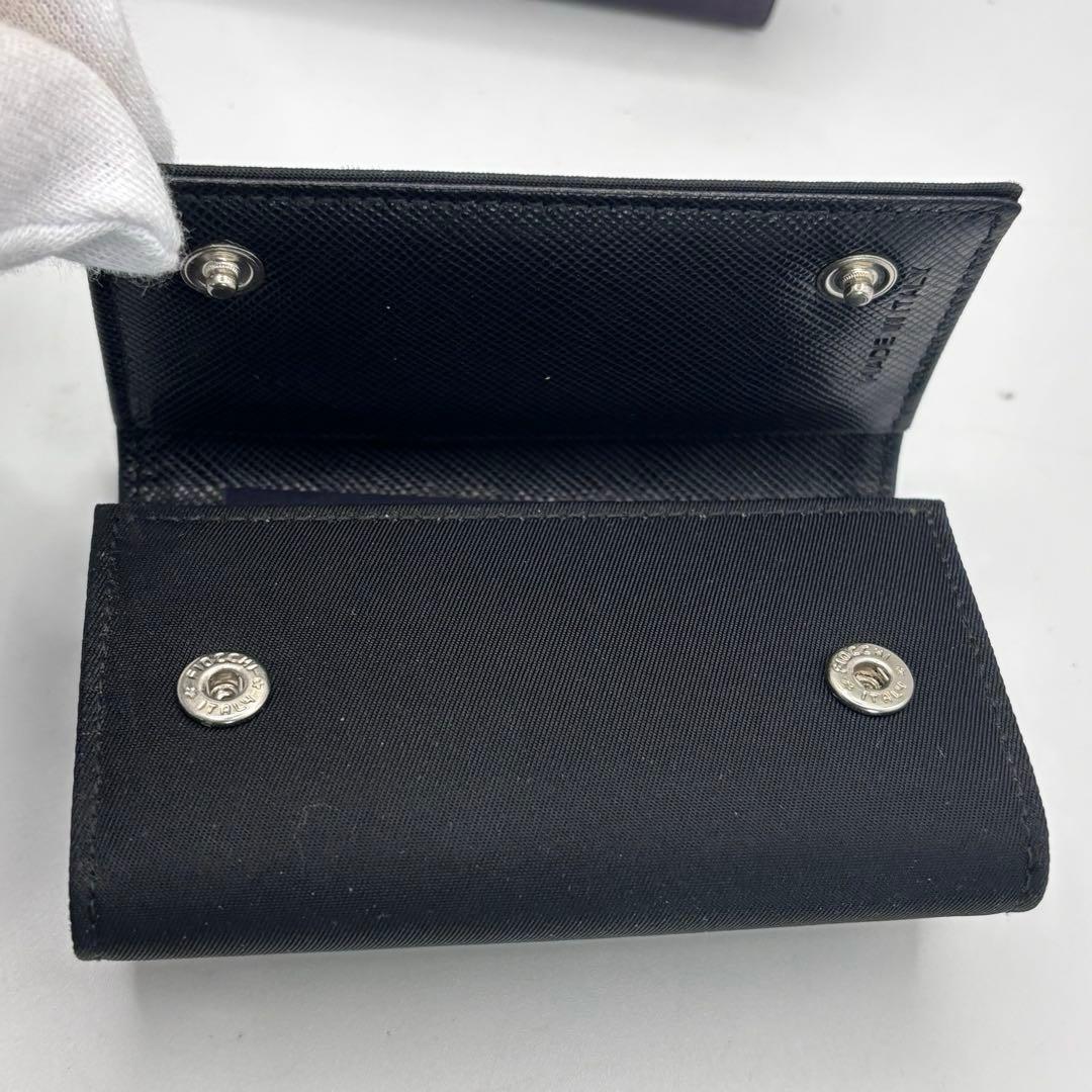 【M222】PRADA☆TESSUTO 6連キーケース 未使用