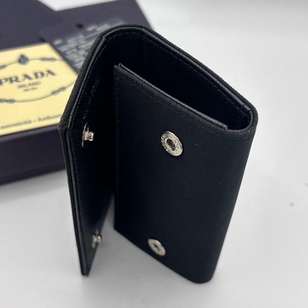 【M222】PRADA☆TESSUTO 6連キーケース 未使用