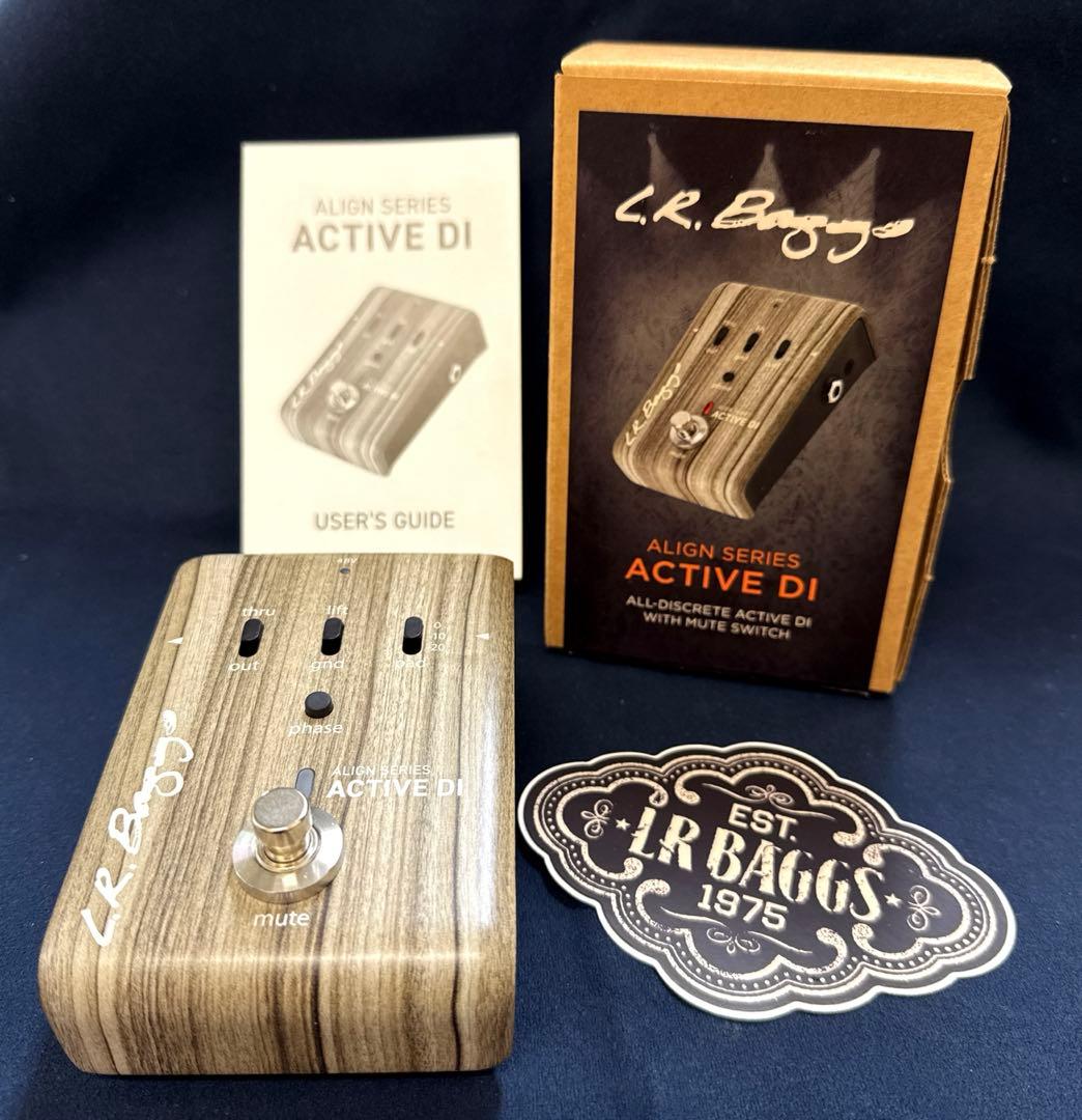 L.R.Baggs 【ACTIVE DI】 ミュート付アクティブDI
