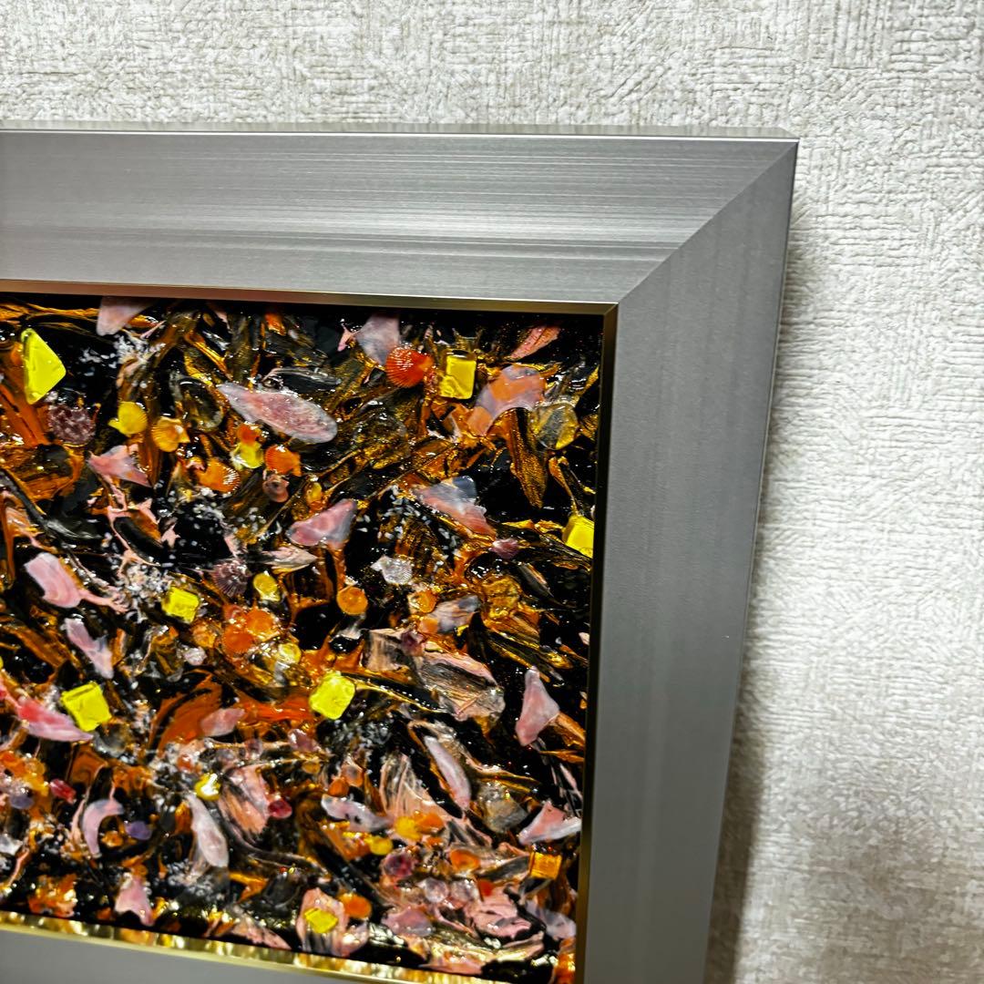 額縁　S3 フラット45 チタン ゴールド　安田精工　アート　油絵　アクリル画