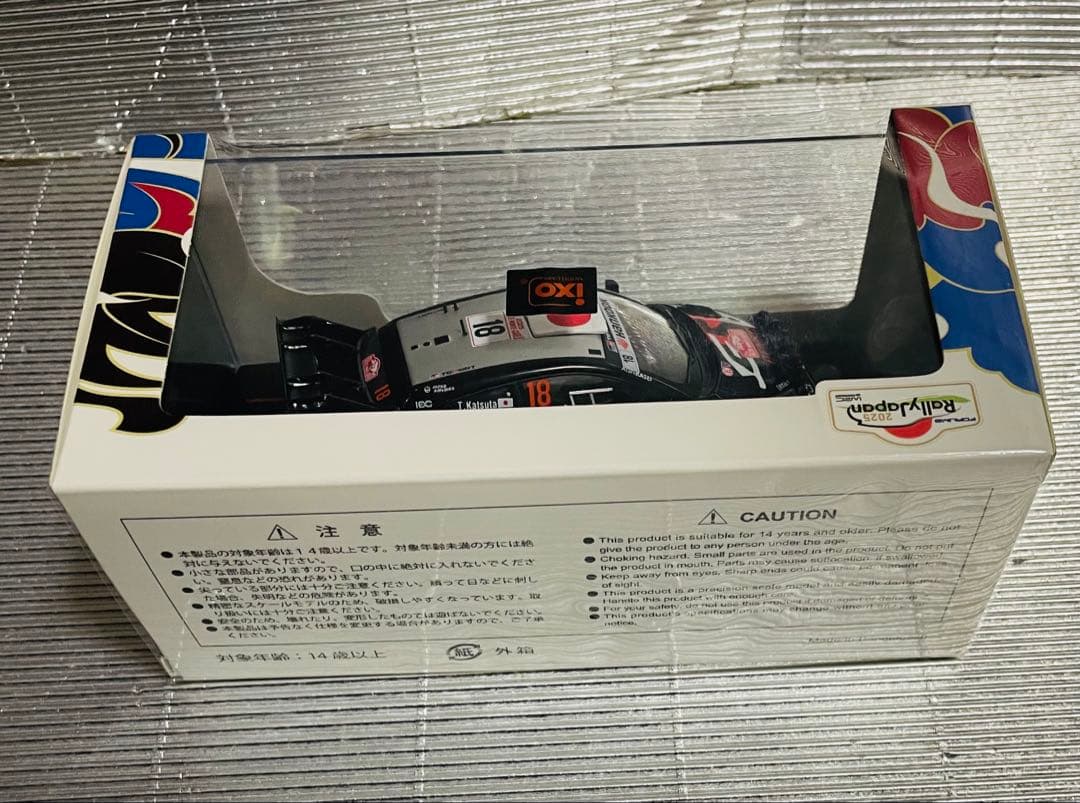 RALLYJAPAN 2025⭐️勝田貴元選手⭐️GR YARIS #18 ミニカー