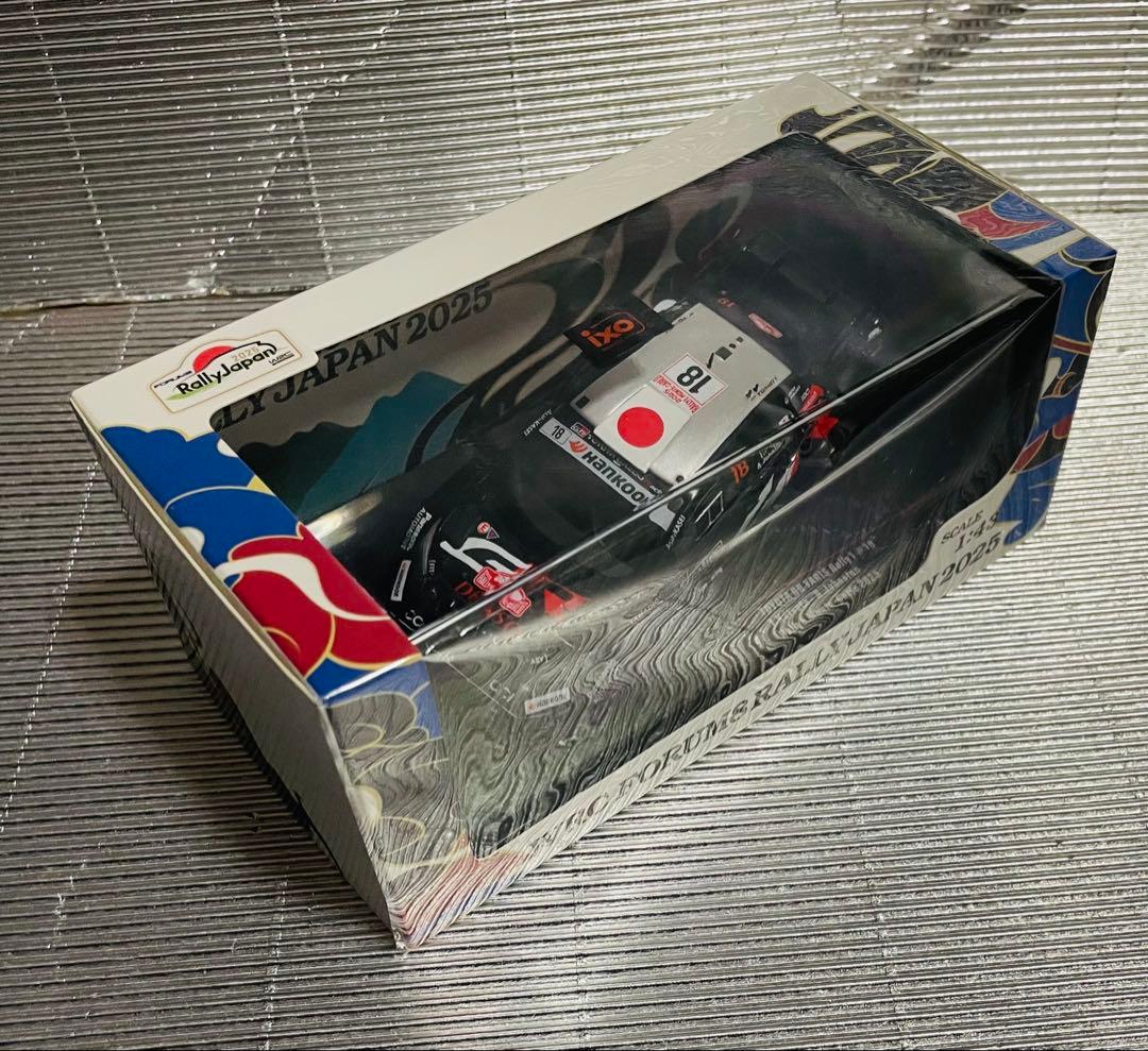 RALLYJAPAN 2025⭐️勝田貴元選手⭐️GR YARIS #18 ミニカー