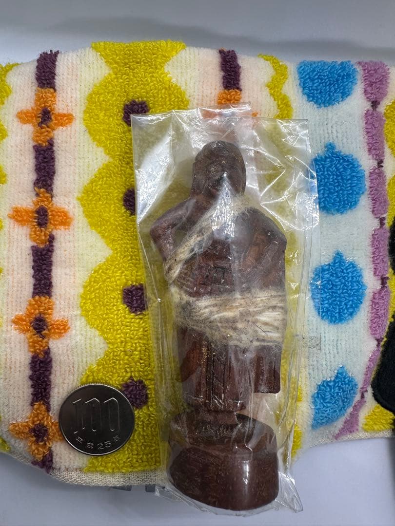 伝説の霊魔術　ポーナーンサラタン師の手彫り精霊人形　女性精霊　超貴重