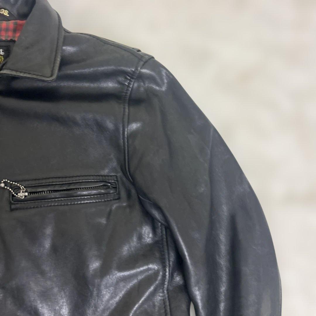 【美品】Schott トラッカー シングルライダース カウハイド 3101022