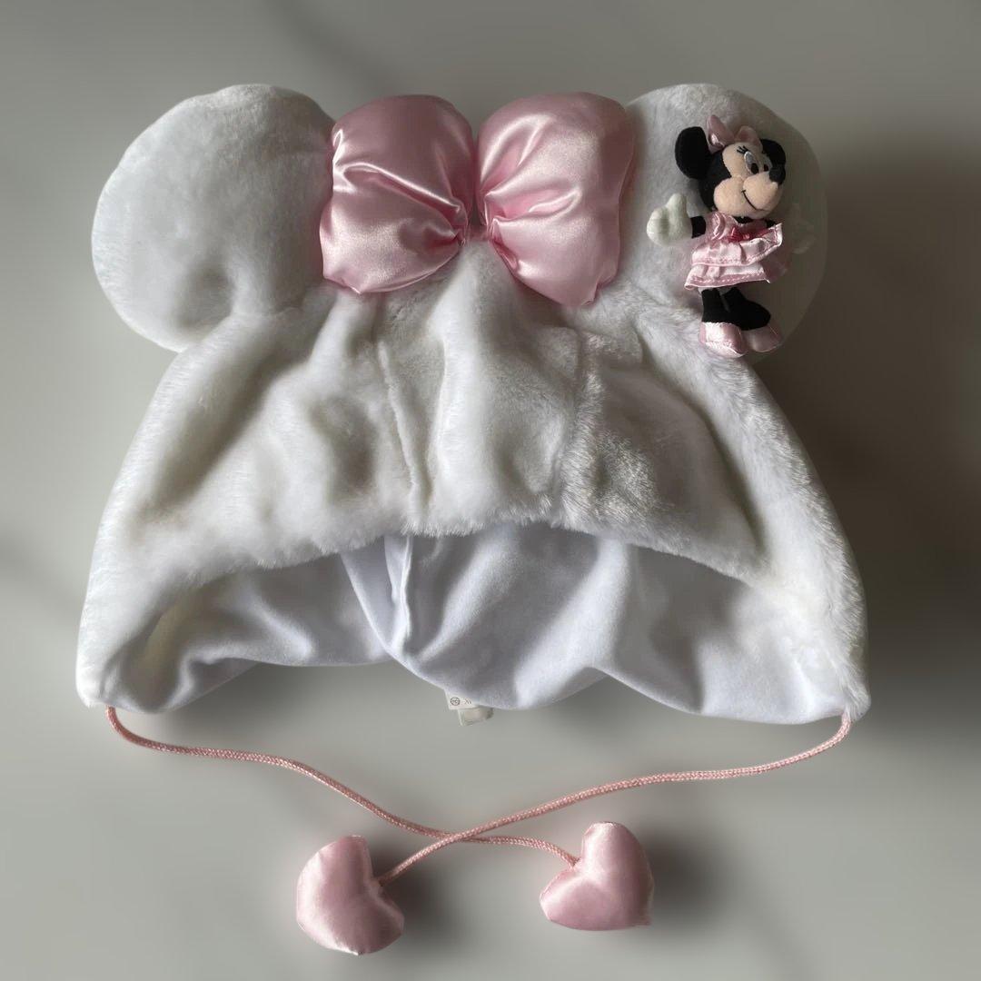 ディズニー ミニー ファンキャップ 白 セット売り レア 廃盤
