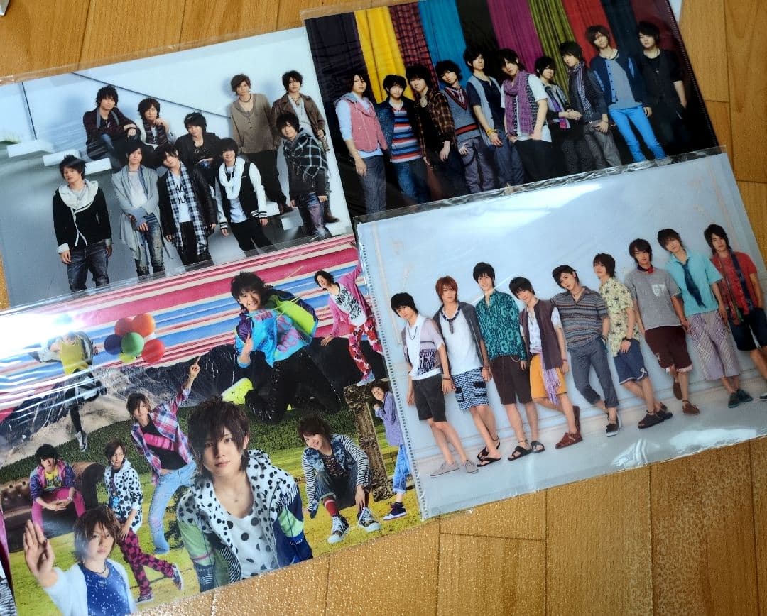 HeySayJUMP　クリアファイル　歴代　山田涼介　伊野尾　有岡　中島裕翔