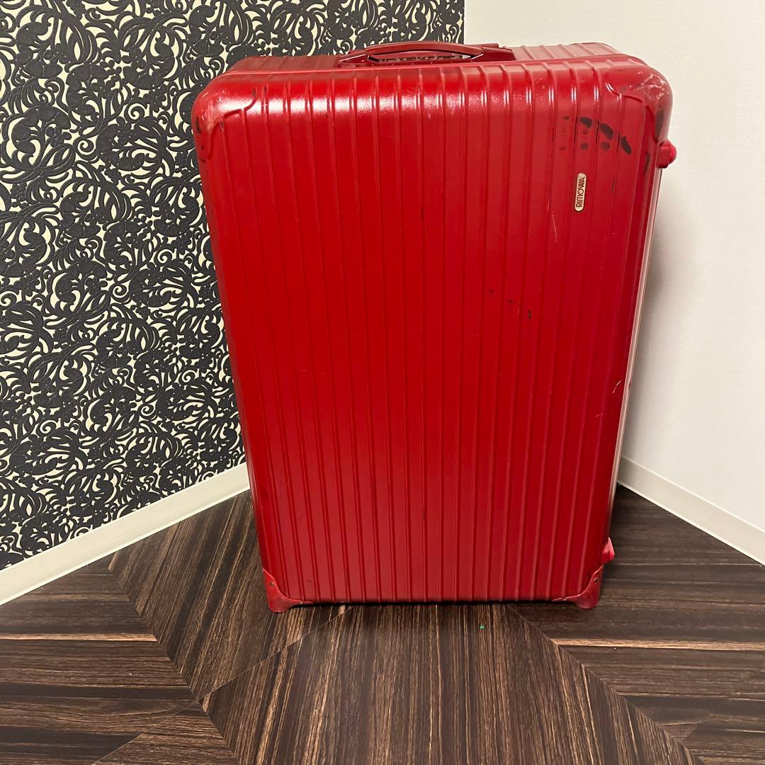 rimowa リモワ サルサ 82L 2輪 大容量 赤 レッド キャリーケース