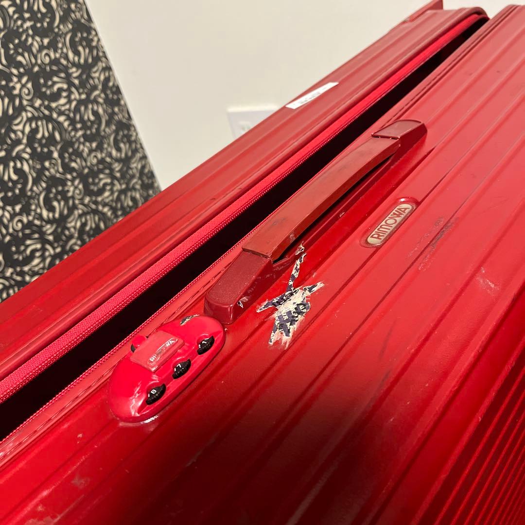 rimowa リモワ サルサ 82L 2輪 大容量 赤 レッド キャリーケース