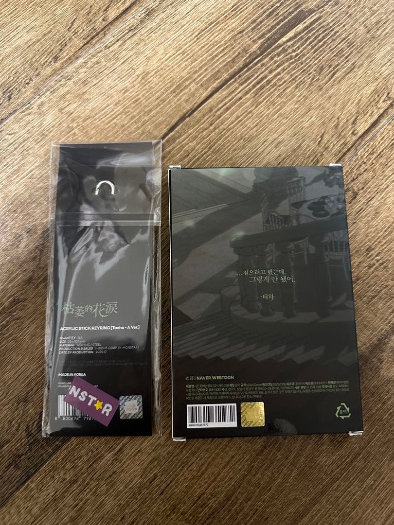 枯れた花に涙を