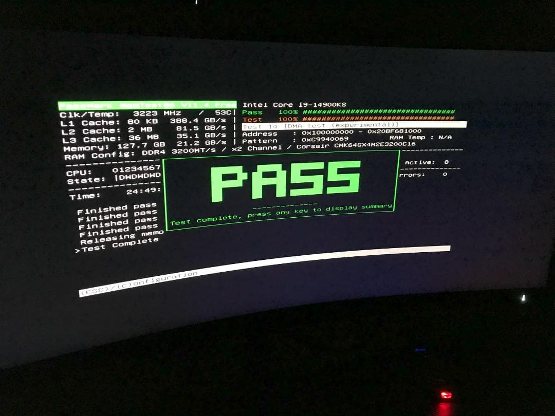 【DDR4 128GB】CORSAIR Vengeance LPX 32GB*4