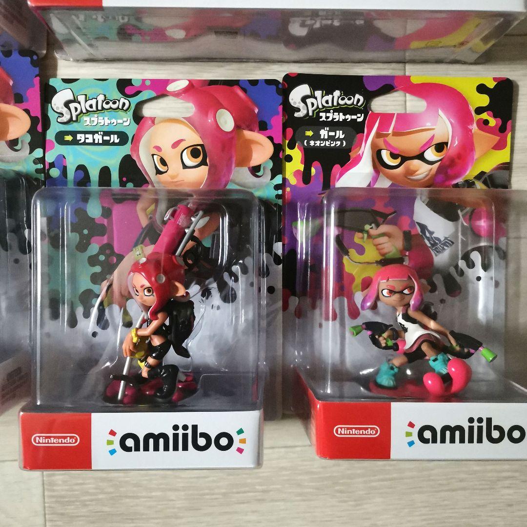 【12月26日まで値下げ中】amiibo スプラトゥーン各種　まとめ売り