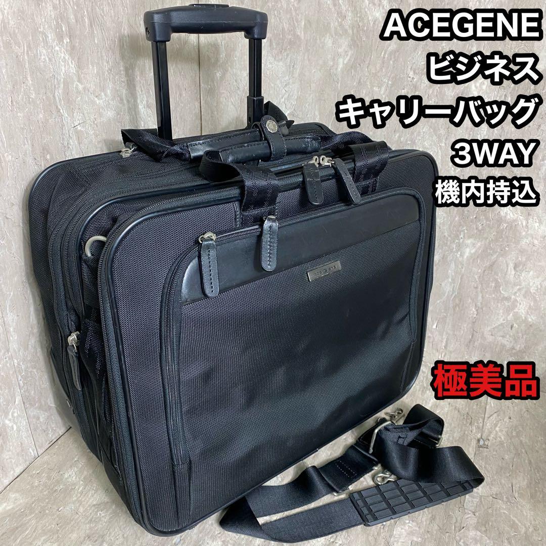 極美品 ACE GENE エース キャリービジネスバッグ 3way 62196