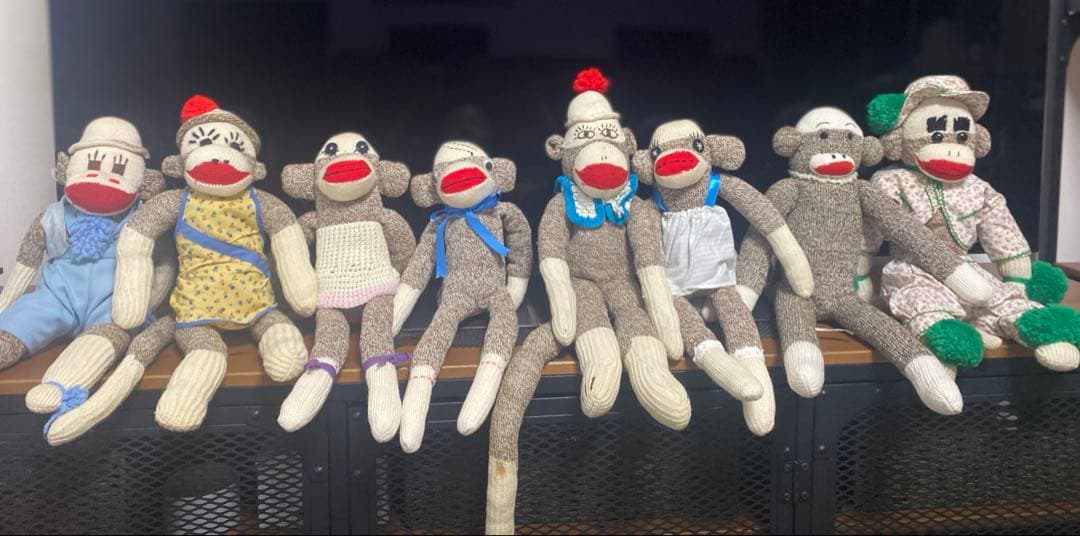 ア*ん様 ソックスモンキー 11体セット