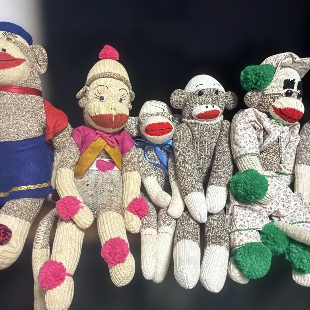 ア*ん様 ソックスモンキー 11体セット