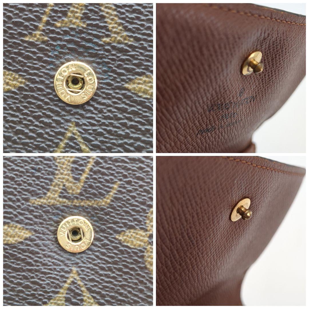 Louis Vuitton モノグラム コンパクト 三つ折り財布 M61652