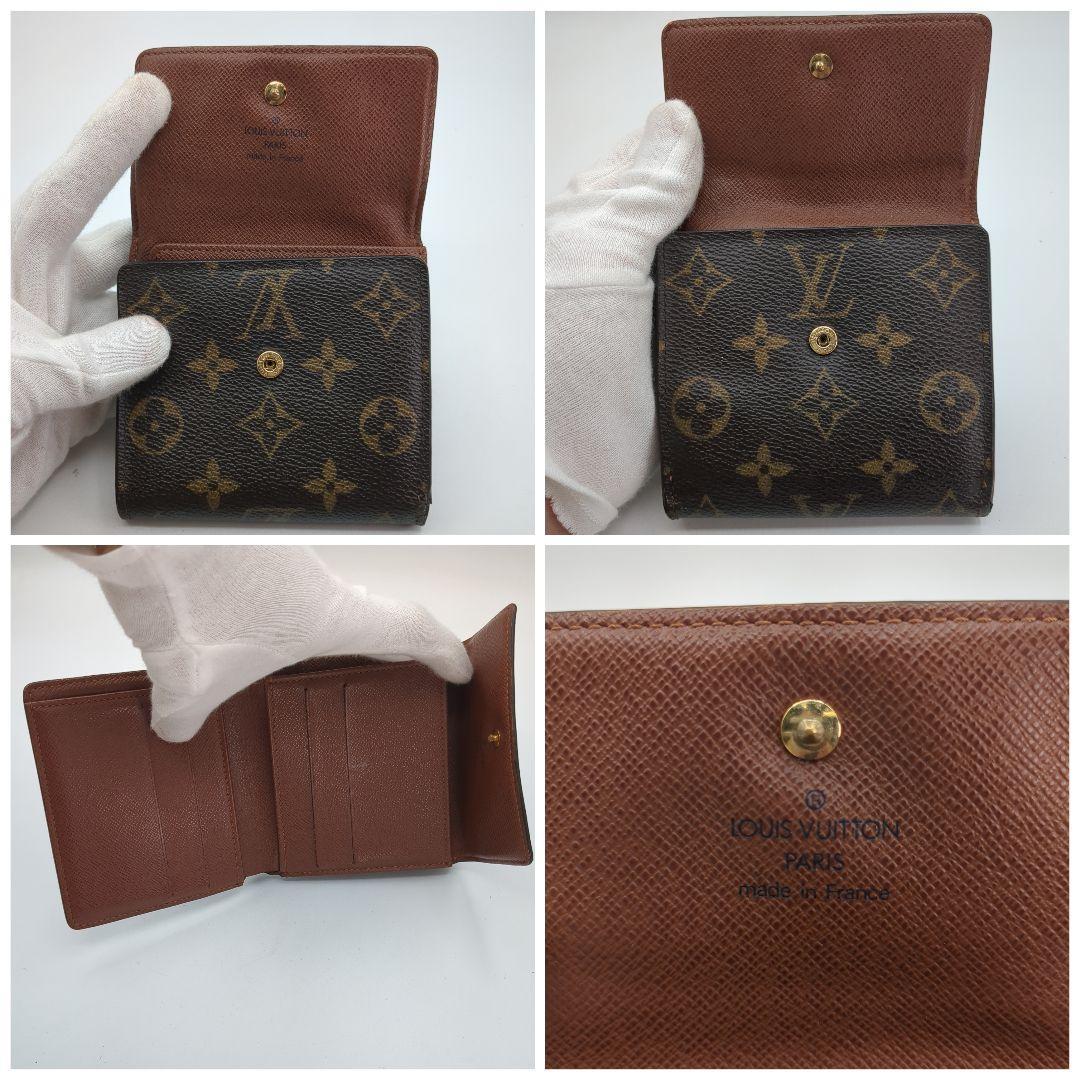 Louis Vuitton モノグラム コンパクト 三つ折り財布 M61652