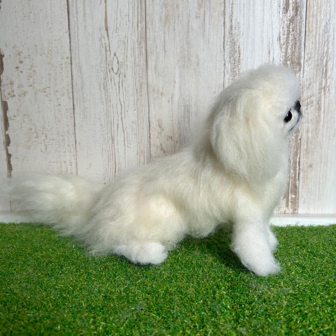 購入可能です★羊毛フェルト【ペキニーズ】犬　※他の犬種のオーダーも受付中です。