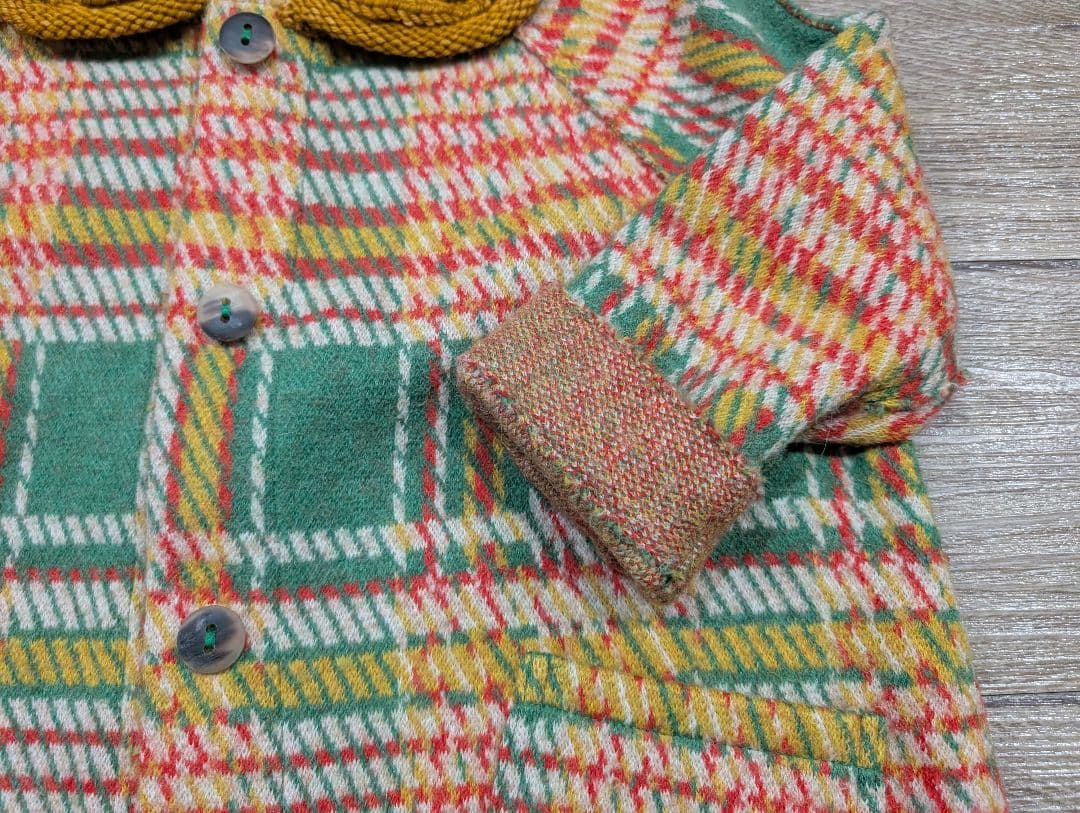 misha and puff コート 6y ウール