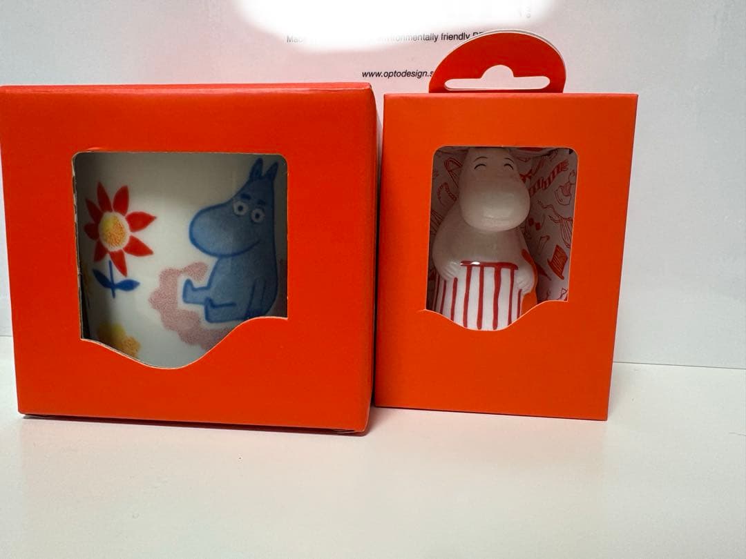 アラビア ムーミン ビームズ マグとフィギュア2点セット