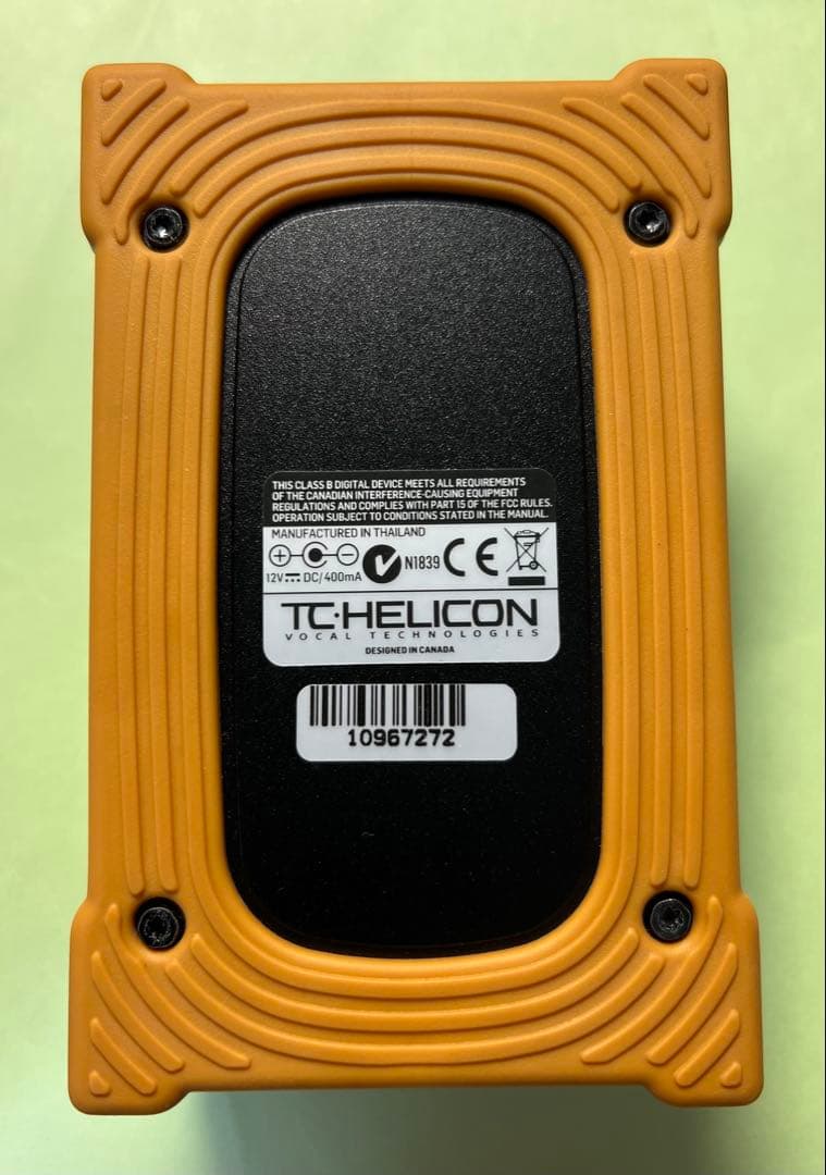 TC-HELICON VoiceTone T1 ギターエフェクター